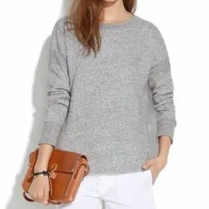 Sweat à Capuche Madewell SurfBreeze - Gris, Taille L, Zip Complet, Occasion Très Bon état